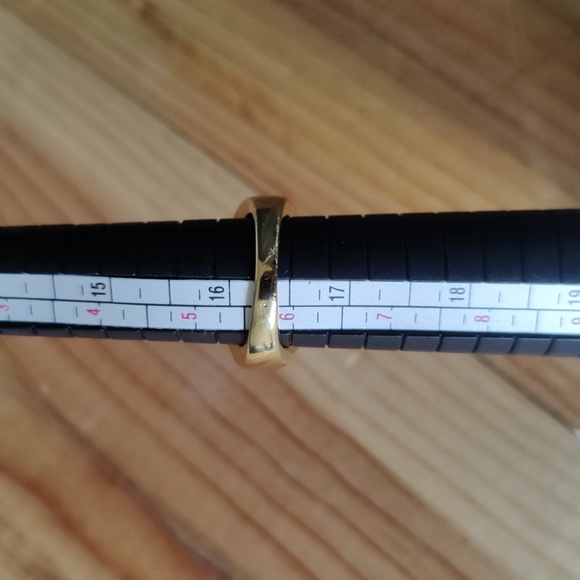 Vintage 18K Gold Electroplated Ring - Picture 12 of 12